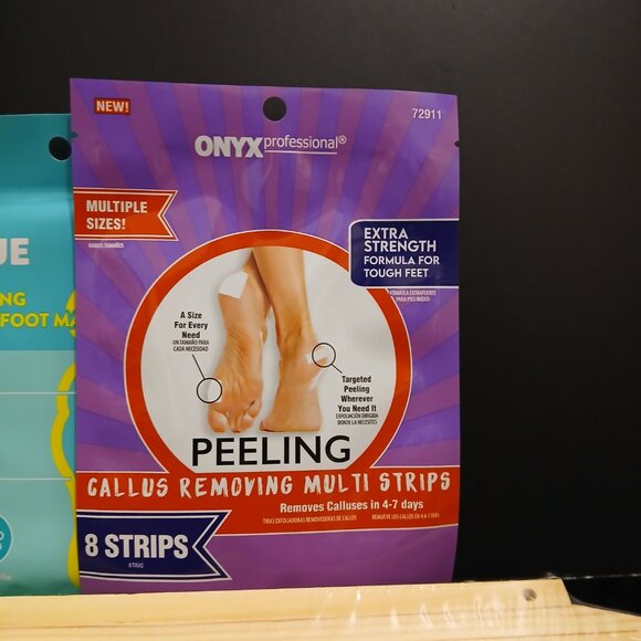 Foot Care Bundle Great Gift Idea Callus Remover Strips Epsom Salt Foot Mask - Picture 2 of 15